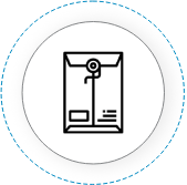 Icon mit Briefkuvert