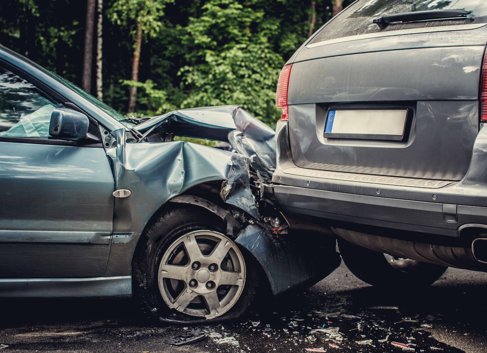 Car accedent with another car